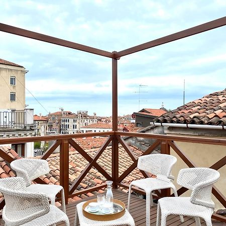 Apartmán Roof-Top Terrace Vicino San Marco E Canale Grande Benátky Exteriér fotografie