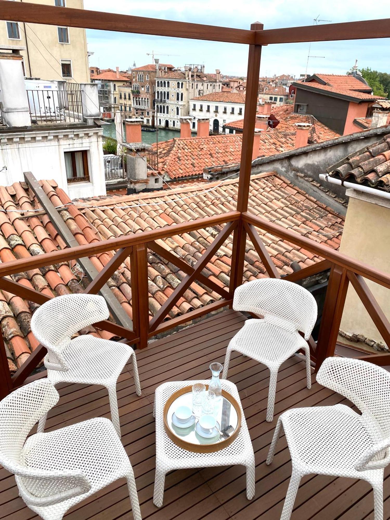 Apartmán Roof-Top Terrace Vicino San Marco E Canale Grande Benátky Exteriér fotografie